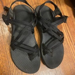 Black womens Chacos